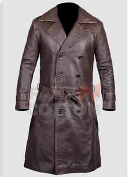 Watchmen Rorschach Leather Brown Coat
